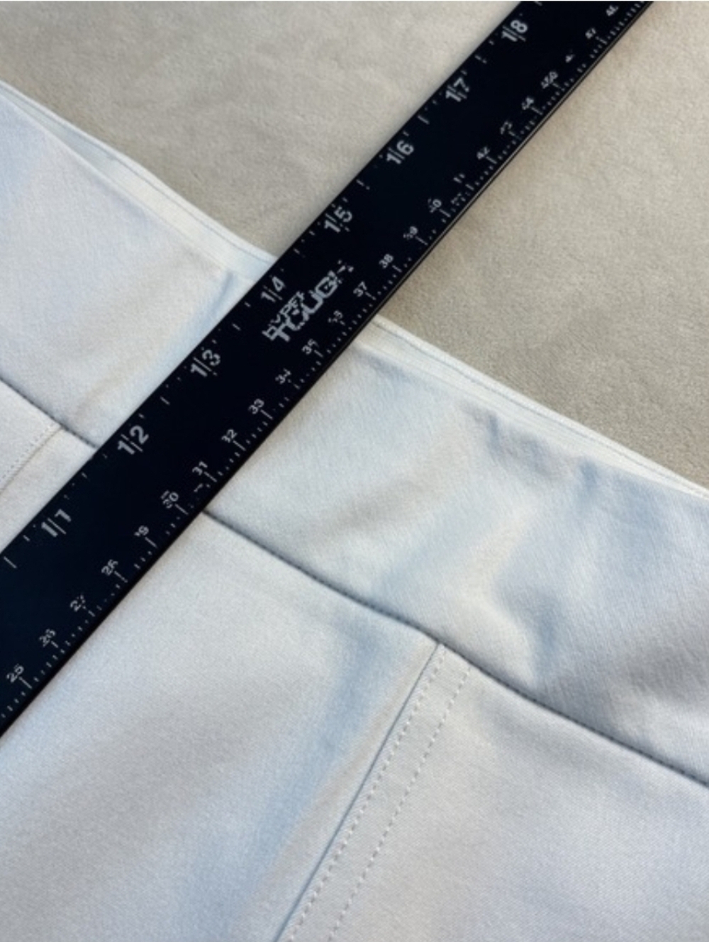 Spanx 2x High-Waist Wide-Leg Cropped Capri White Pants - Picture 7 of 9
